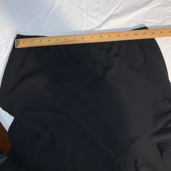 Women's Joseph Ribkoff Black Asymmetrical Skirt Size 12 - Picture 7 of 8